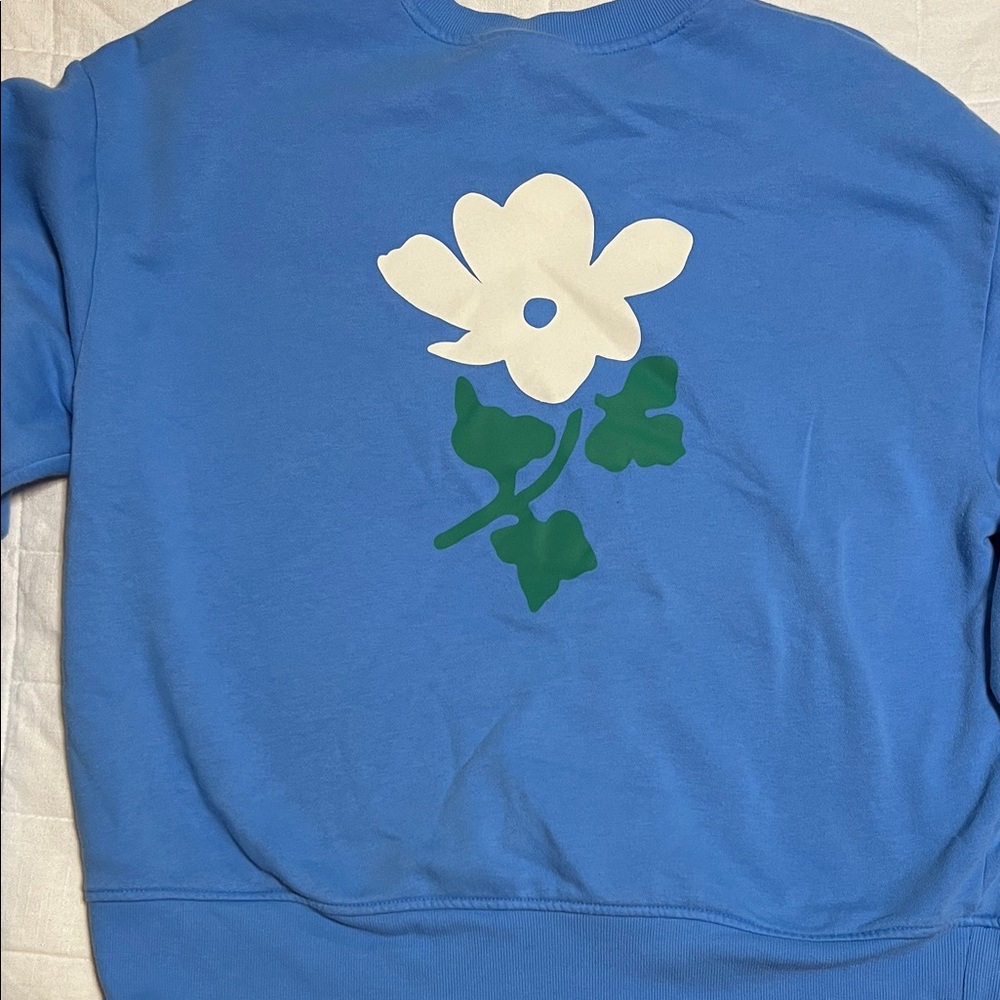 Universal Thread Royal Blue Sweatshirt with Heart Detail